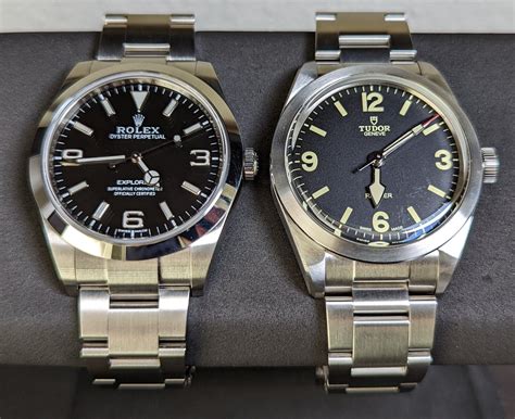 tudor ranger and rolex explorer|Rolex tudor ranger dial.